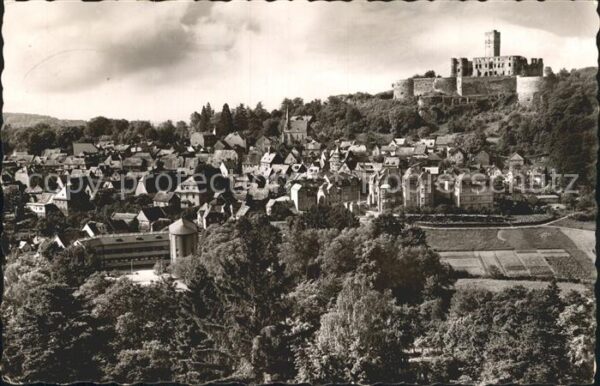 Koenigstein Taunus Stadtblick mit Burg