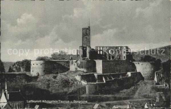 Koenigstein Taunus Burgruine