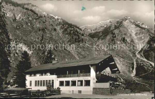 Oberstdorf Oytalhaus mit Gleitweg