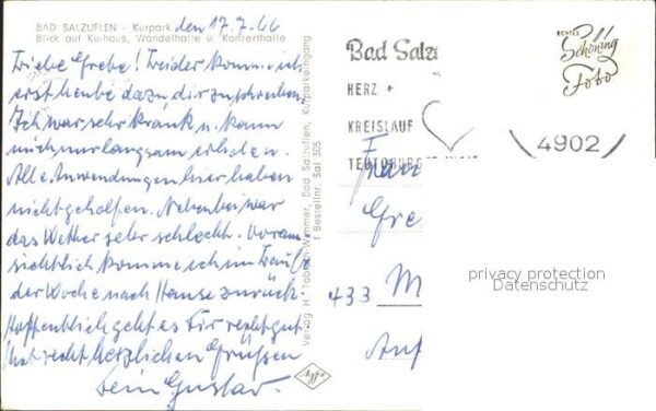 Bad Salzuflen Kurpark Kurhaus Wandelhalle Konzerthall – Bild 2