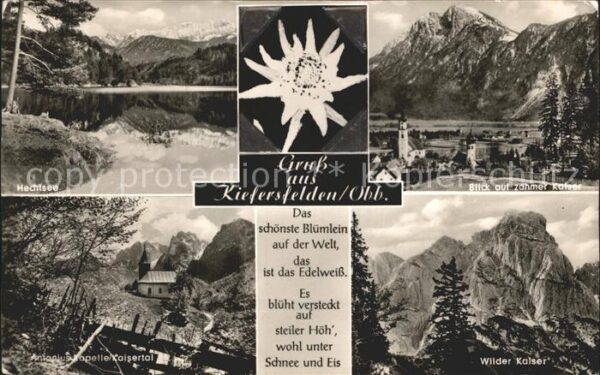 Kiefersfelden Hechtsee Zahmer Kaiser Antoniuskapelle