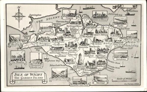 Isle Of Wight United States Übersichtskarte