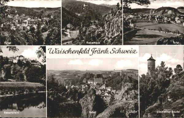 Waischenfeld Total Rabeneck Rabenstein Panorama Stei