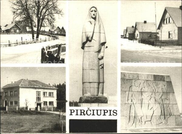 Pirciupis Kolchos Pirciupis Die Mutter Basisrelie