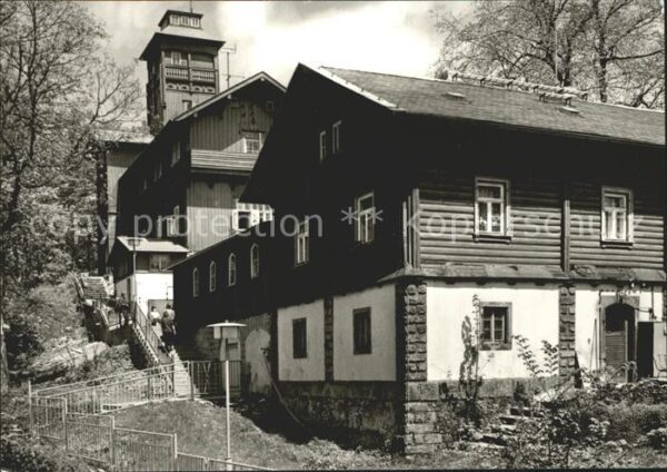 Grosser Winterberg Saechs. Schweiz Betriebsferienheim des VEB Dresden