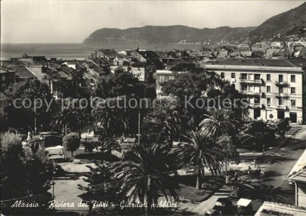 ALASSIO Savona Liguria IT Giardini pubblica