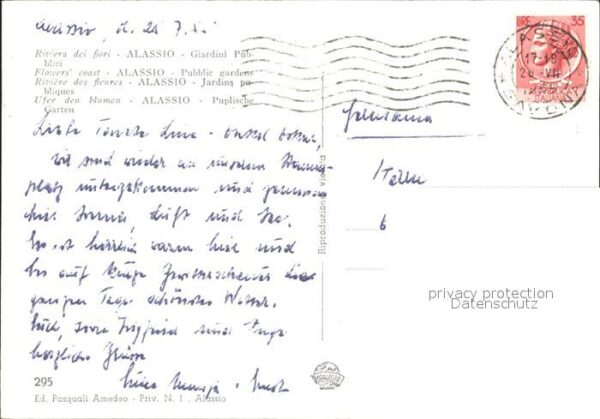 ALASSIO Savona Liguria IT Giardini pubblica – Bild 2