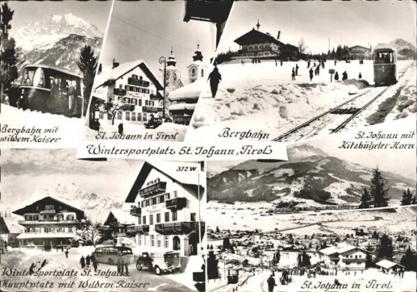 St Johann Tirol Bergbahn Kitzbühler Horn Wilder Kaiser