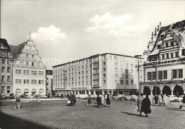 Leipzig Marktplatz Alte Waage Altes Rathaus