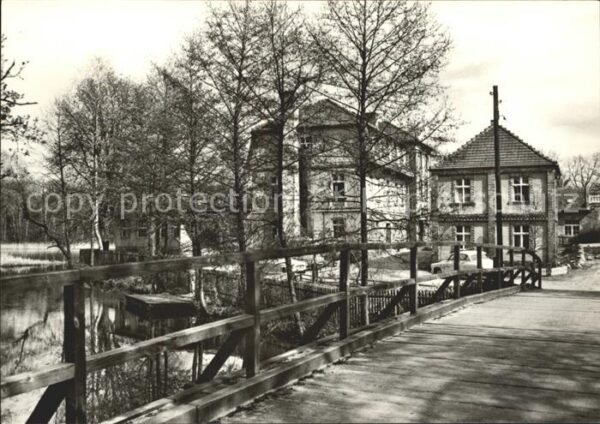 Wendisch Rietz Haus am Glubigsee Brücke