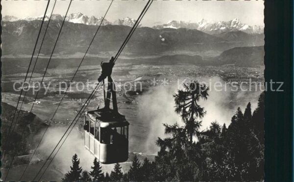 Velden Woerthersee Panorama mit Seilbahn