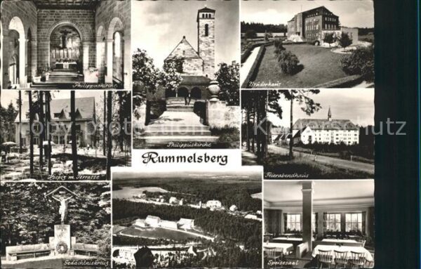 Rummelsberg Philippuskirche Hospiz Terrasse Gedächt