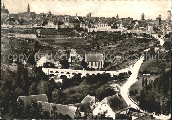 Rothenburg Tauber Stadtblick