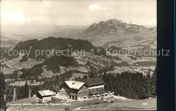 Oberstdorf Alpenhotel Schönblick Panorama