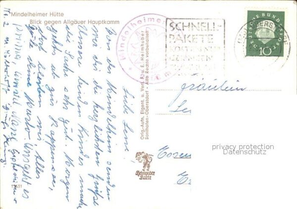 Mindelheimerhuette mit Allgäuer Hauptkamm – Bild 2
