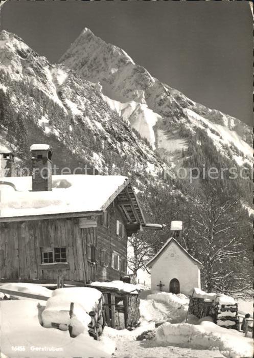 Gerstruben Berghütte Kapellchen Höfats