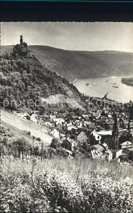 Braubach Rhein mit Marksburg