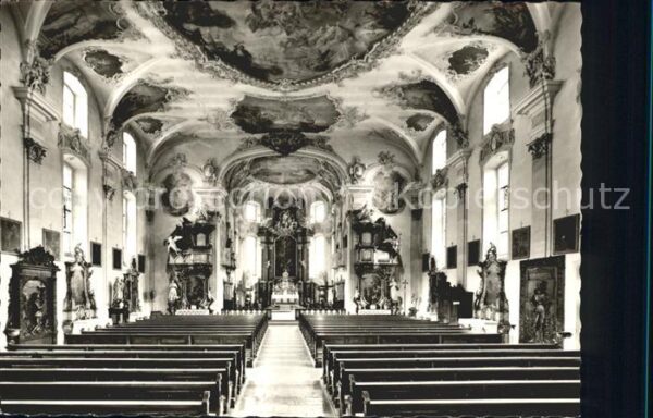 Messkirch Stadtkirche St Martin Inneres