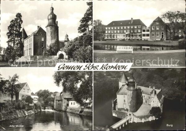 Gemen Burg Müttererholungsheim Alte Mühle Bur