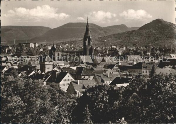 Reutlingen Marienkirche mit Gartentor Goergenberg