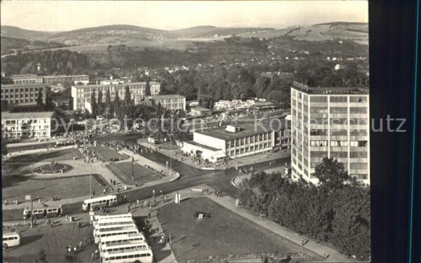 Gottwaldov Tschechien Platz der Arbeit Geschäftshaus