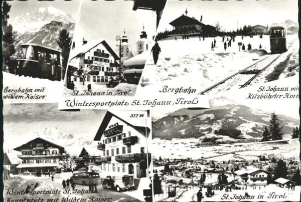 St Johann Tirol Bergbahn Wilder Kaiser Kitzbüheler Horn
