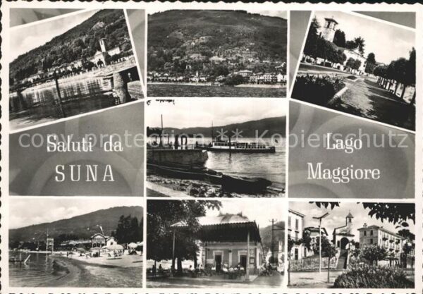 Suna Verbania am Lago Maggiore Teilansichten