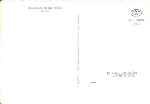 Rothenburg Tauber Rathaus – Bild 2