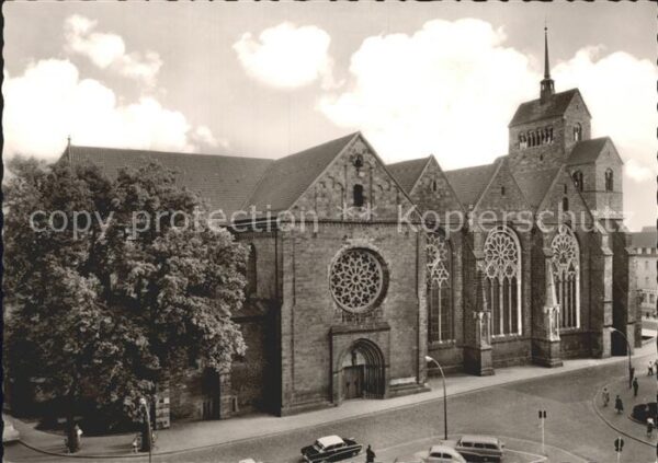 Minden Westfalen Der tausendjährige Dom Nordseite
