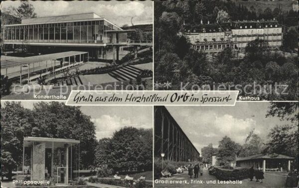 Bad Orb Konzerthalle Kurhaus Philippsquelle Gra