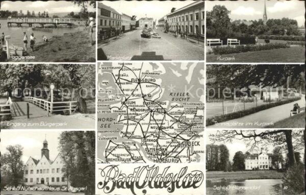 Bad Oldesloe Poggersee Marktplatz Kurpark Bürgerpark