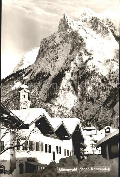 Mittenwald Karwendel Tirol Dorfmotiv