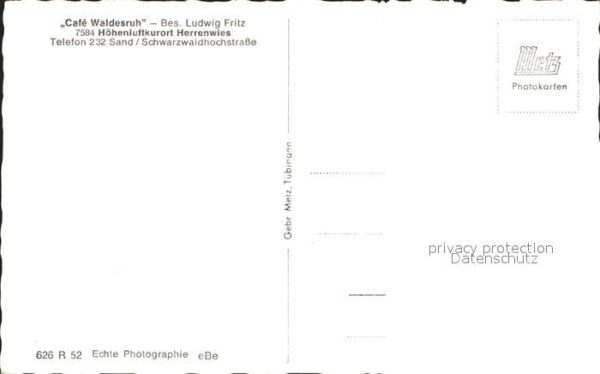 Herrenwies Panorama Cafe Waldesruh – Bild 2