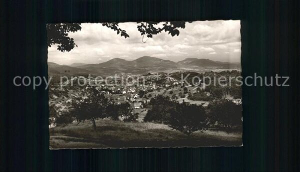 Loffenau Bad Herrenalb Panorama