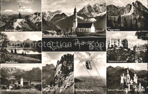 Pfronten Breitenberggipfel Rossberg Schlicke Agg