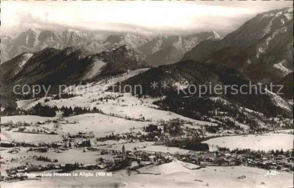 Pfronten Panorama mit Zugspitze Falkenstein und
