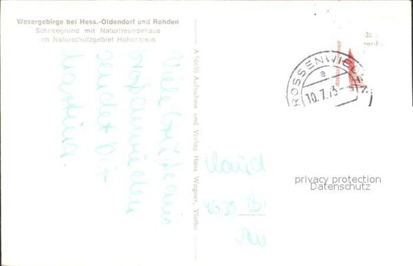 Rohden Schneegrund mit Naturfreundehaus – Bild 2