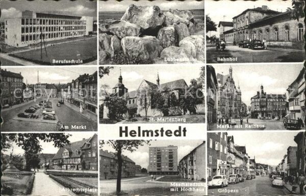 Helmstedt Berufsschule Lübbensteine Bahnhof Markt