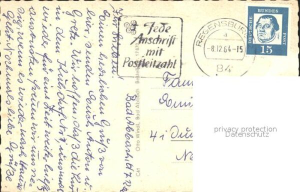 Bad Abbach Kuranlagen Totalansicht Kirche – Bild 2