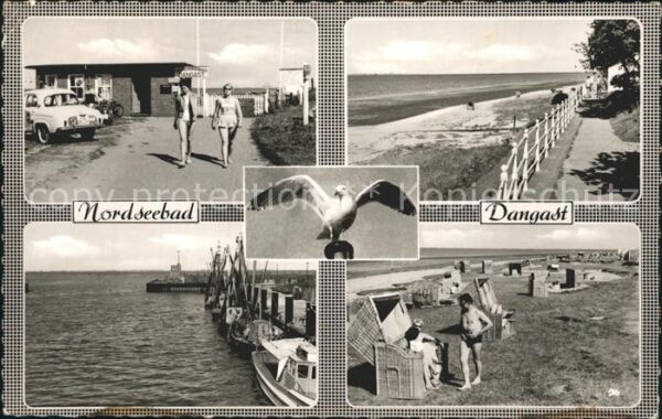 Dangast Nordseebad Nordseebad Promenade Seebrücke Strandpa