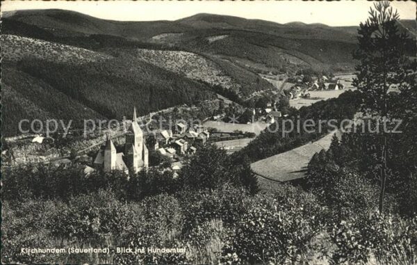 Kirchhundem Blick ins Hundemtal