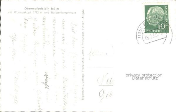 Obermaiselstein mit Wannenkopf und Bolsterlangerhorn – Bild 2