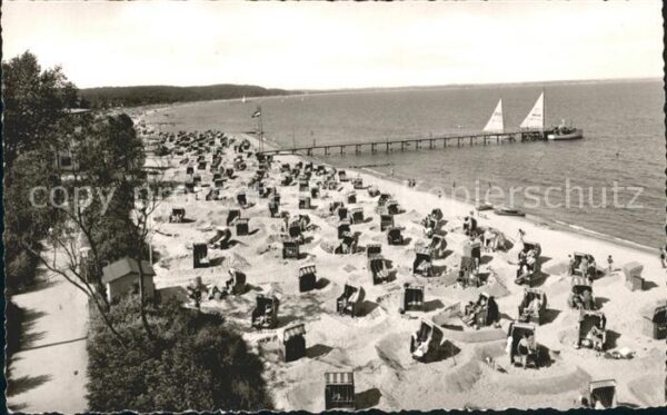 Timmendorfer Strand Seebrücke Strandpartie