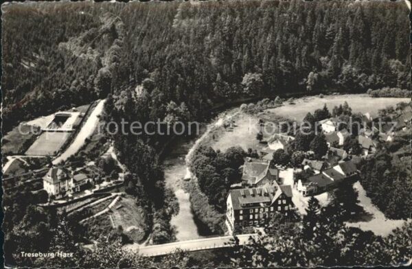 Treseburg Harz Fliegeraufnahme