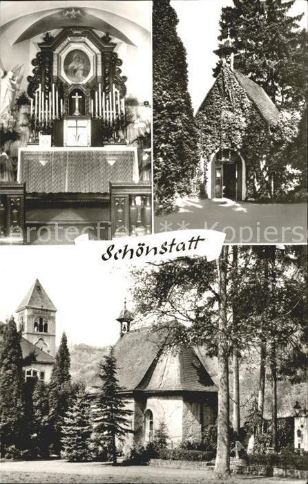 Schoenstatt Vallendar Heiligtum der Dreimal Wunderbaren Mutte