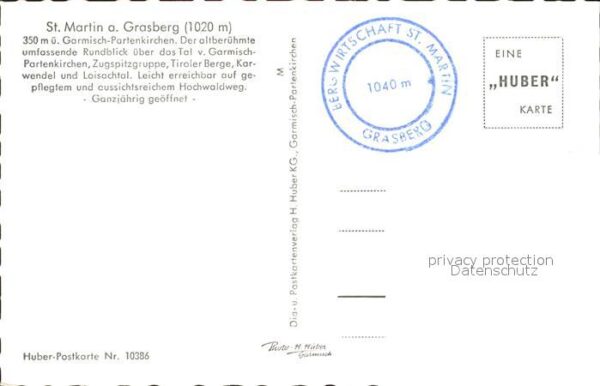 St Martin Grasberg mit Garmisch Partenkirchen und Karwende – Bild 2