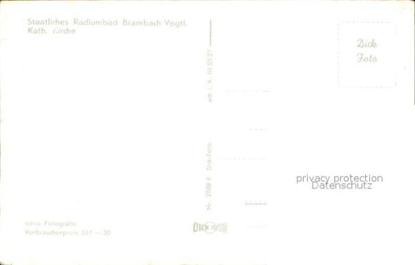 Brambach Bad Kath Kirche – Bild 2