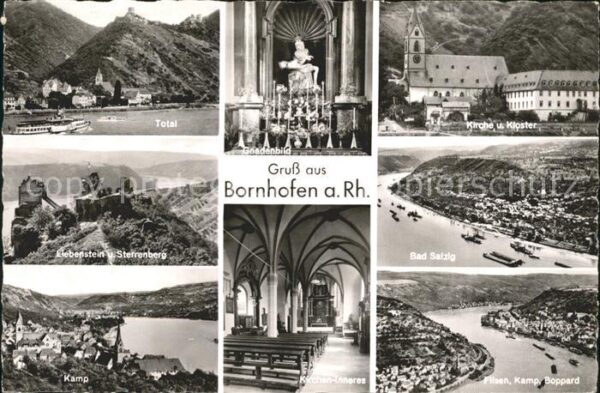 Bornhofen Kamp Total Gnadenbild Kirche Kloster Liebens