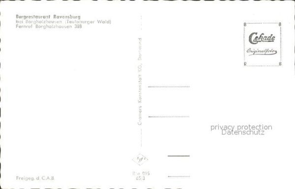 Borgholzhausen Burgrestaurant Ravensburg Fliegeraufnah – Bild 2