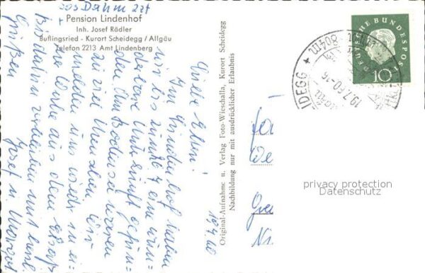 Scheidegg Allgaeu Pension Lindenhof – Bild 2